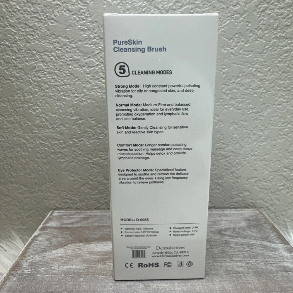 $33 🌙 Dermalactives PureSkin Pure Skin Cleansing Brush NEW SEALED